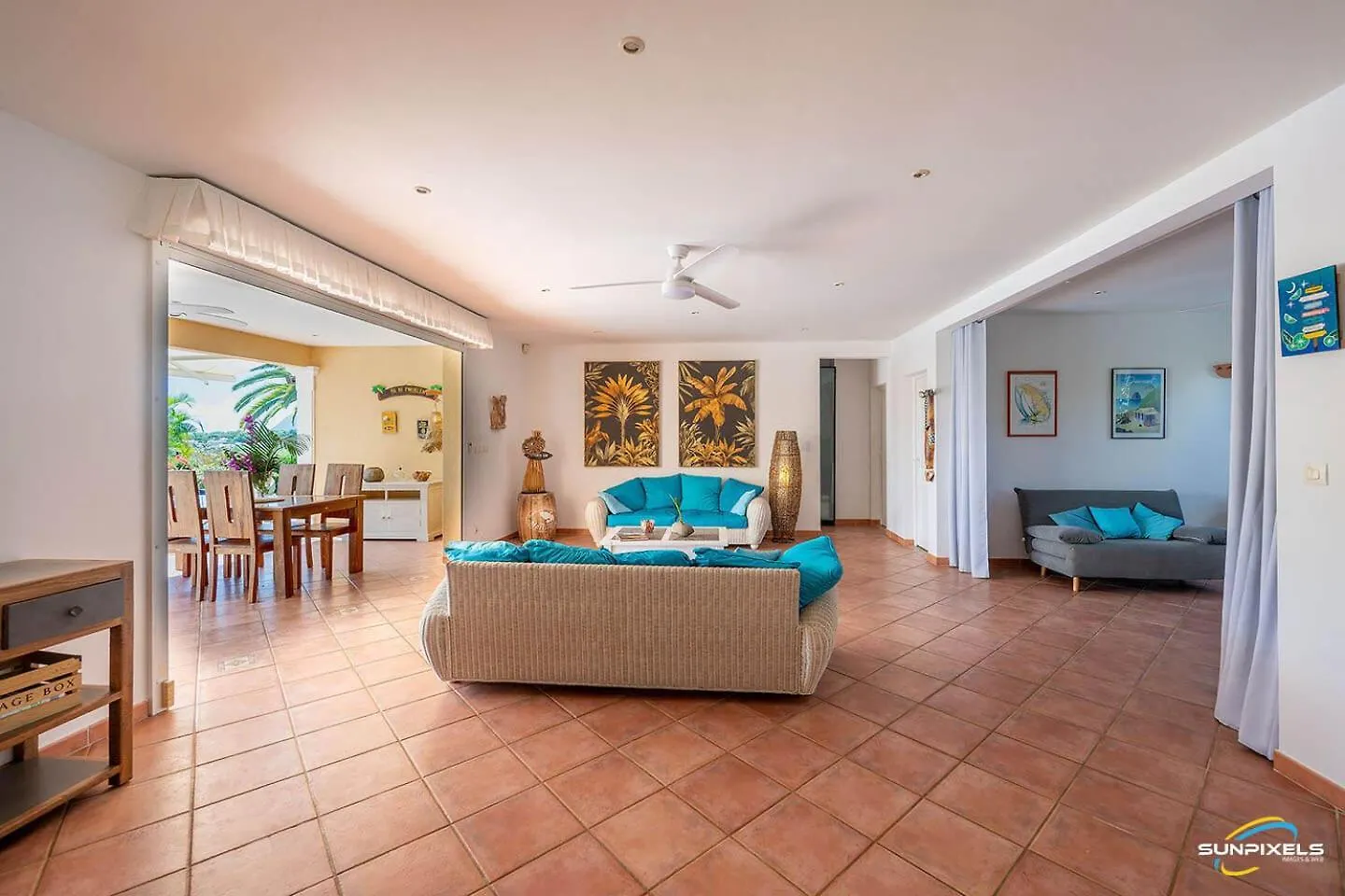 Villa Bleue, Piscine, Vue Mer Le Diamant