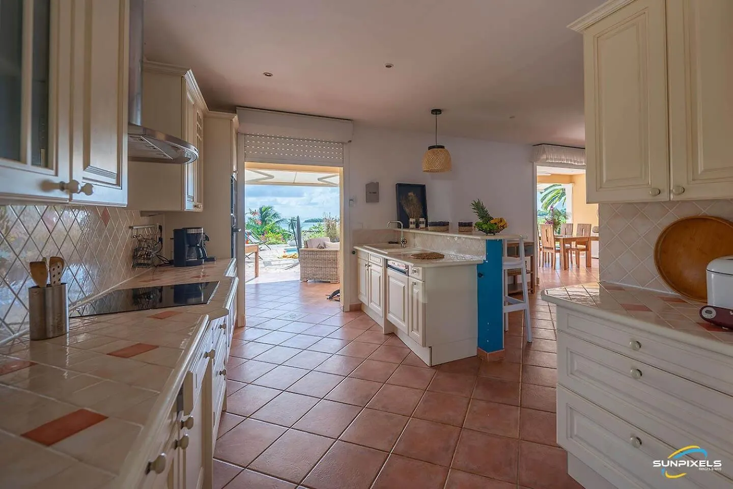 Villa Bleue, Piscine, Vue Mer Le Diamant